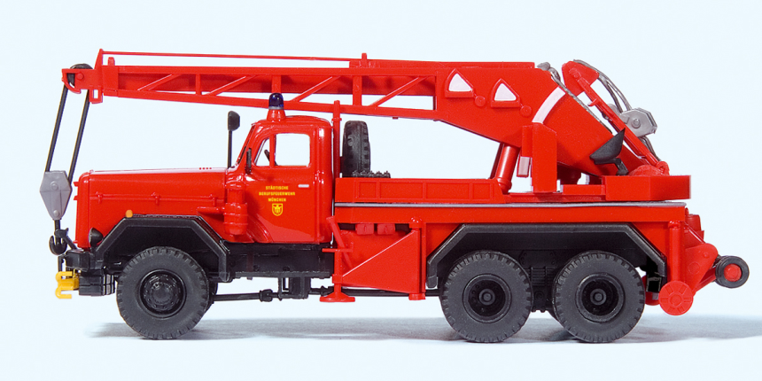 1:87  Kranwagen KW16. F Magirus 250 D 25 A. Bausatz