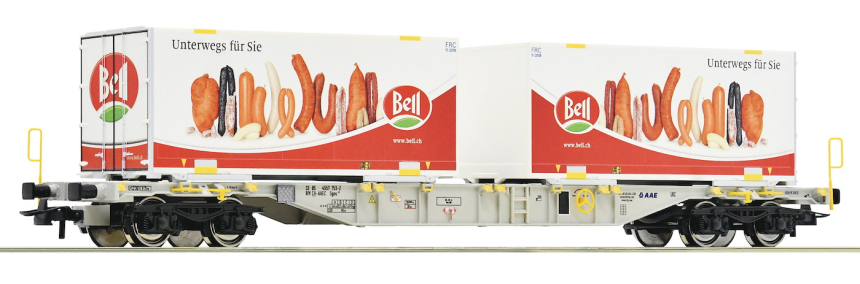 Container carrier wagon + Bell Container