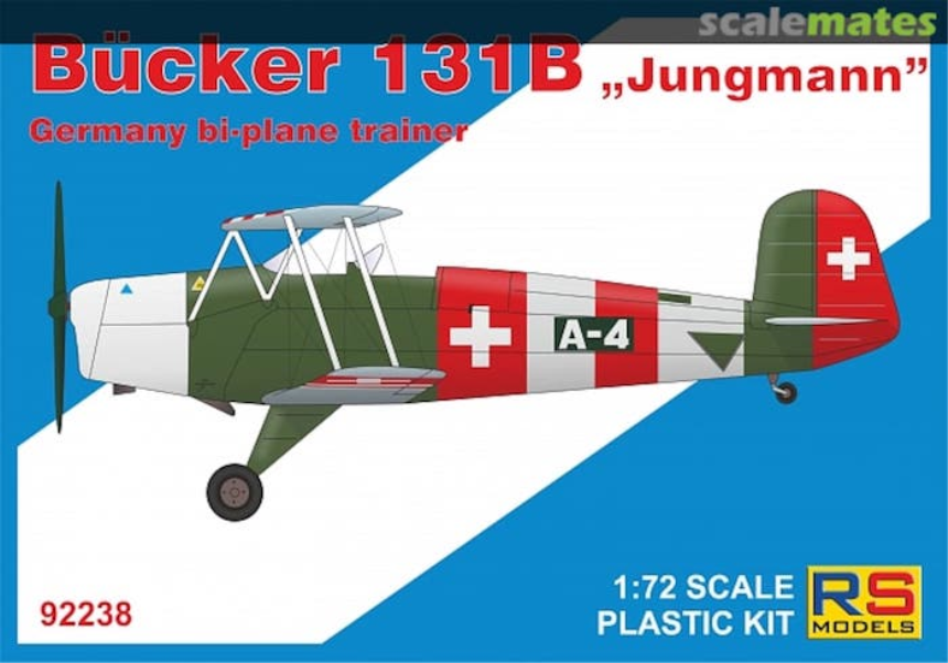 1/72 B&amp;#252;cker B&amp;#252;131B Jungmann Swiss Air Force