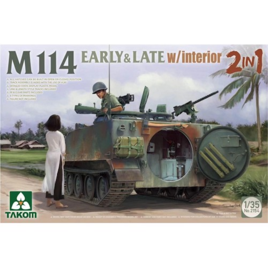 1/35 M114 early &amp;amp; Late w Interior