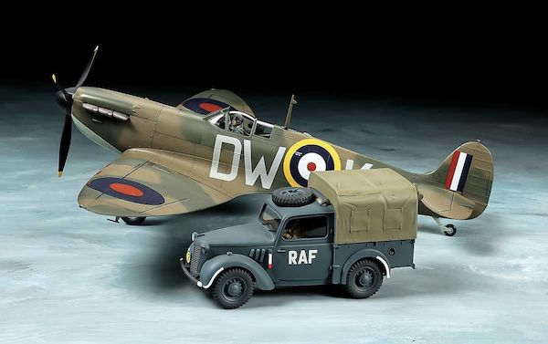 1/48 Spitfire Mk.I &amp;amp; Light Utility Car 10HP