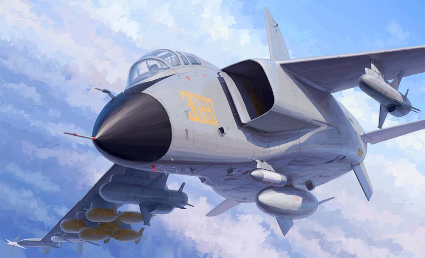 1/72 PLA JH7A Flying Leopard