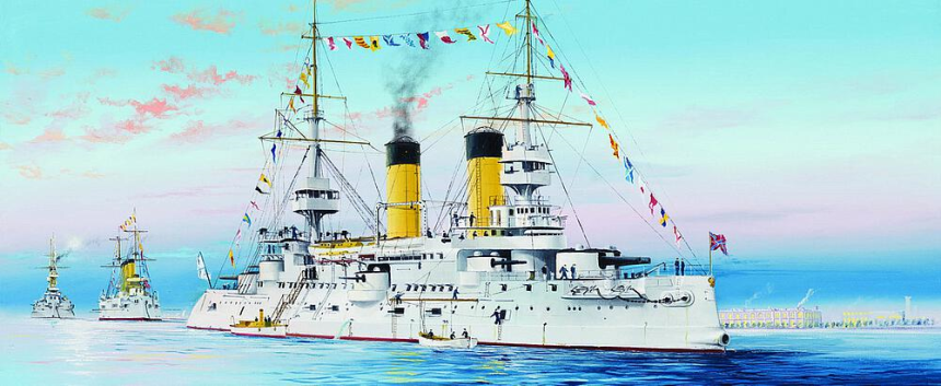 1/350 Battleship Tsesarevich, 1904