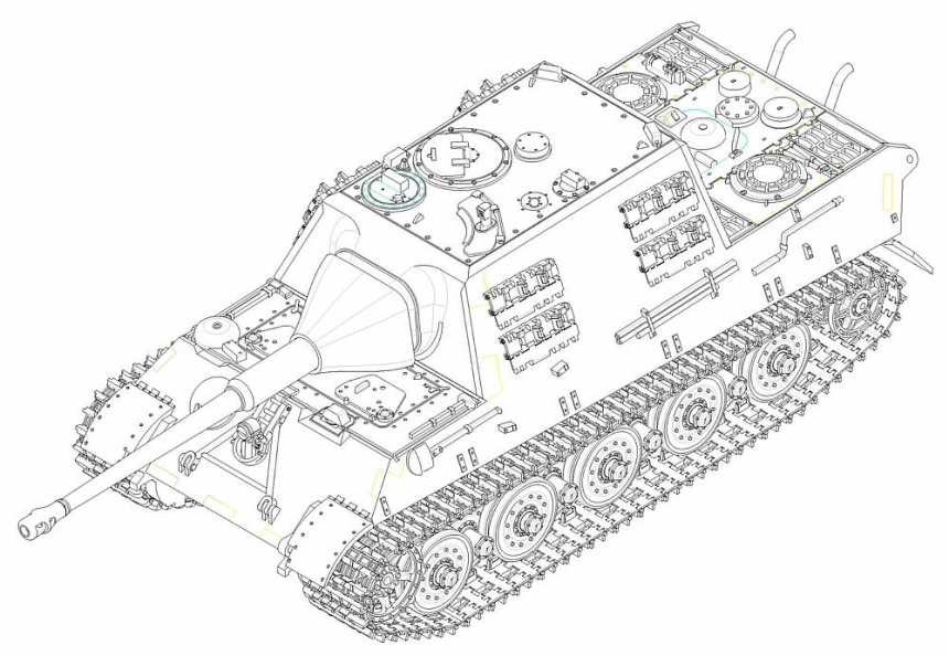1/72 Jagdtiger with 88mm /L71