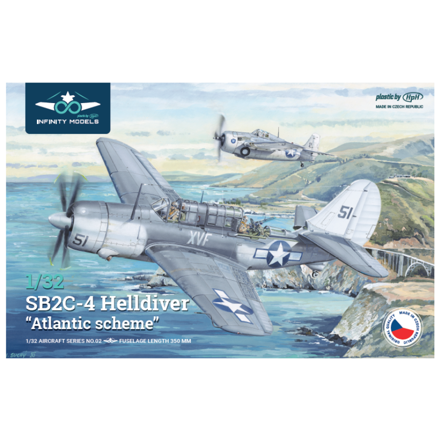 1/32  SB2C-4 Helldiver Atlantic scheme