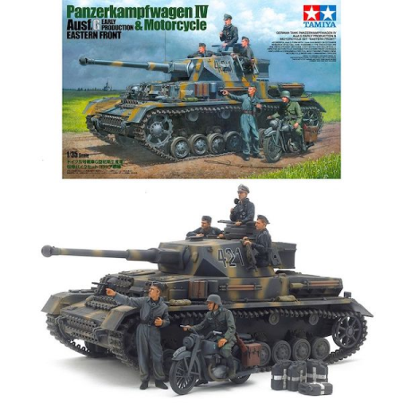 1/35 Panzerkampfwagen IV Ausf G Early &amp; Motocycle