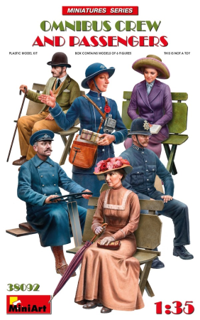 1/35 Omnibus Crew and Passengers