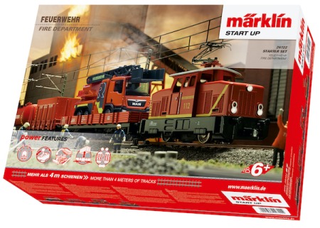 Coffret de d&#233;part Train en briques encastrables M&#228;rklin Start up a