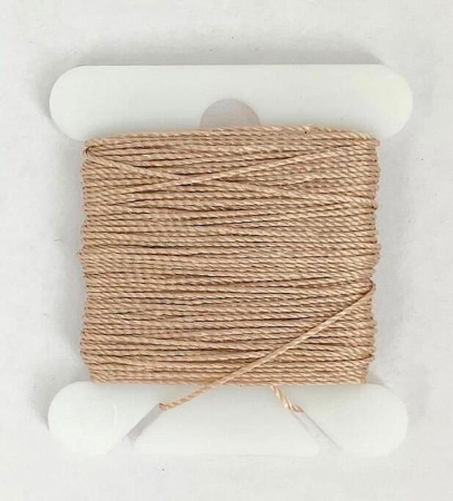 Takel-Garn, beige, 0,20 mm x 9,14 Meter 