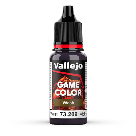 Game Color Wash Violet (84), 18 ml