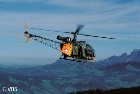 1/32 Alouette II  Swiss Airforce