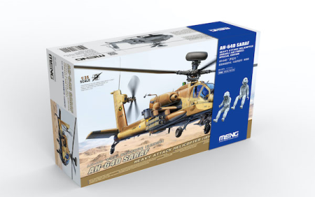 1/35 AH 64D Saraf mit 2 Figuren