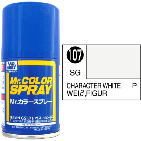 Mr. Color Spray Charakterweiss Seidenglanz 100ml