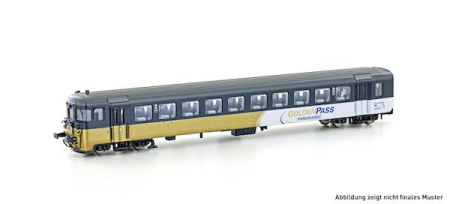 N BLS Steuerwagen BDt Golden Pass