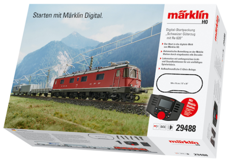 H0 Digital-Startpackung CH G&#252;terzug mit RE620