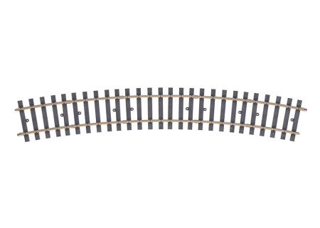 Curved track 22.5&#176; 1394 mm(H1