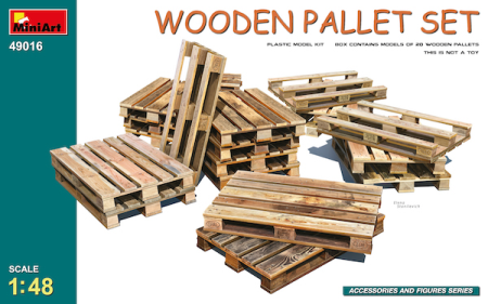 1/48 Holzpaletten Set (20 St&#252;ck)