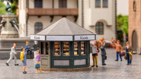 H0 L-C minis Kiosk