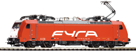 H0 E-Lok BR 186 FYRA rot vier Pantos