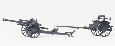 1:87  Leichte Feldhaubitze 10.5 cm + Zubehör DR 1939-45