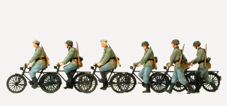 1:87  Radfahrtruppe fahrend und gehend DR 1939-45