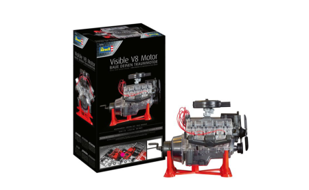 1/4 Visible V8 Motor