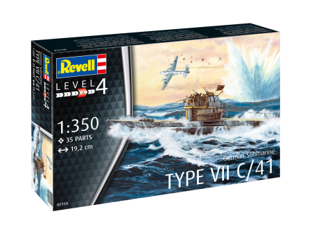 1/350 German Submarine Type VII C/41