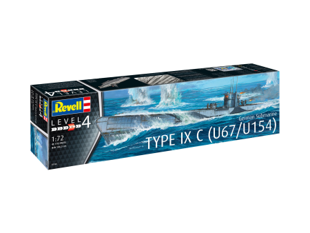 1/72 German Submarine Type IX C (early turret)