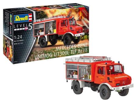 1/24 MB Unimog U1300L TLF 8/18