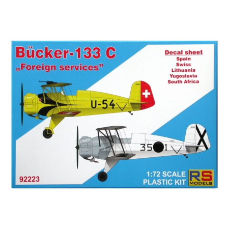 1/72 B&#252;cker B&#252;133C Foreign Services