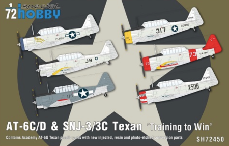 1/72 AT-6C/D SNJ-3/3C Texan 