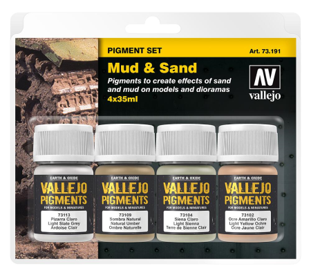 Pigment-set Mud &amp; Sand