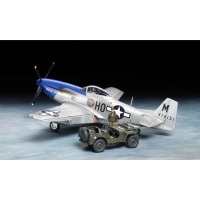 1/48 P-51D Mustang &amp;amp; 1/4Ton Jeep