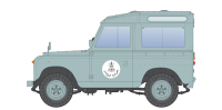 1/35 LAND ROVER 88 SERIES IIA STATION WAGON