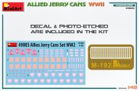 1/48 Allied Jerry Cans WWII