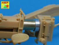 1/35 Barrel for 17pdr A/T Gun with ball muzzle brake