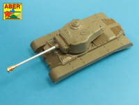 1/35 U.S 90 mm M3 barrel  with muzzle brake for T26E3 , Pershing