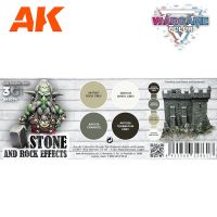 WARGAME COLOR SET. Stone and Rock effects