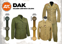 DAK SOLDIER UNIFORM COLORS 3G