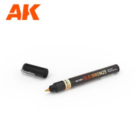 AK METALLIC LIQUID MARKER – OLD BRONZE