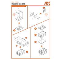 1/35 Wooden Box 001  lasercut