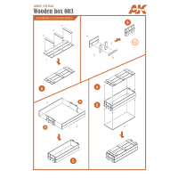 1/35 Wooden Box 003  lasercut