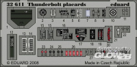 1/32P-47D Thunderbolt placards f&amp;#252;r Trumpeter Bausatz
