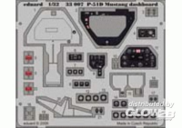 1/32P-51D Mustang dashboard F&amp;#252;r Hasegawa Bausatz.