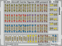 1/350Aircraft Carrier figures USN present 3D