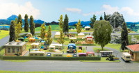 H0 Camping-Wohnwagen-Set