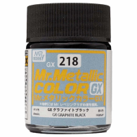 GX Mr. Metallic Colors Graphite Black 18ml