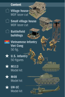 1/72 Battle-Set Vietnam War