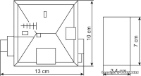 H0 Siedlungshaus mit Garage