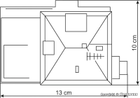 H0 Wohnhaus mit Werkstatt